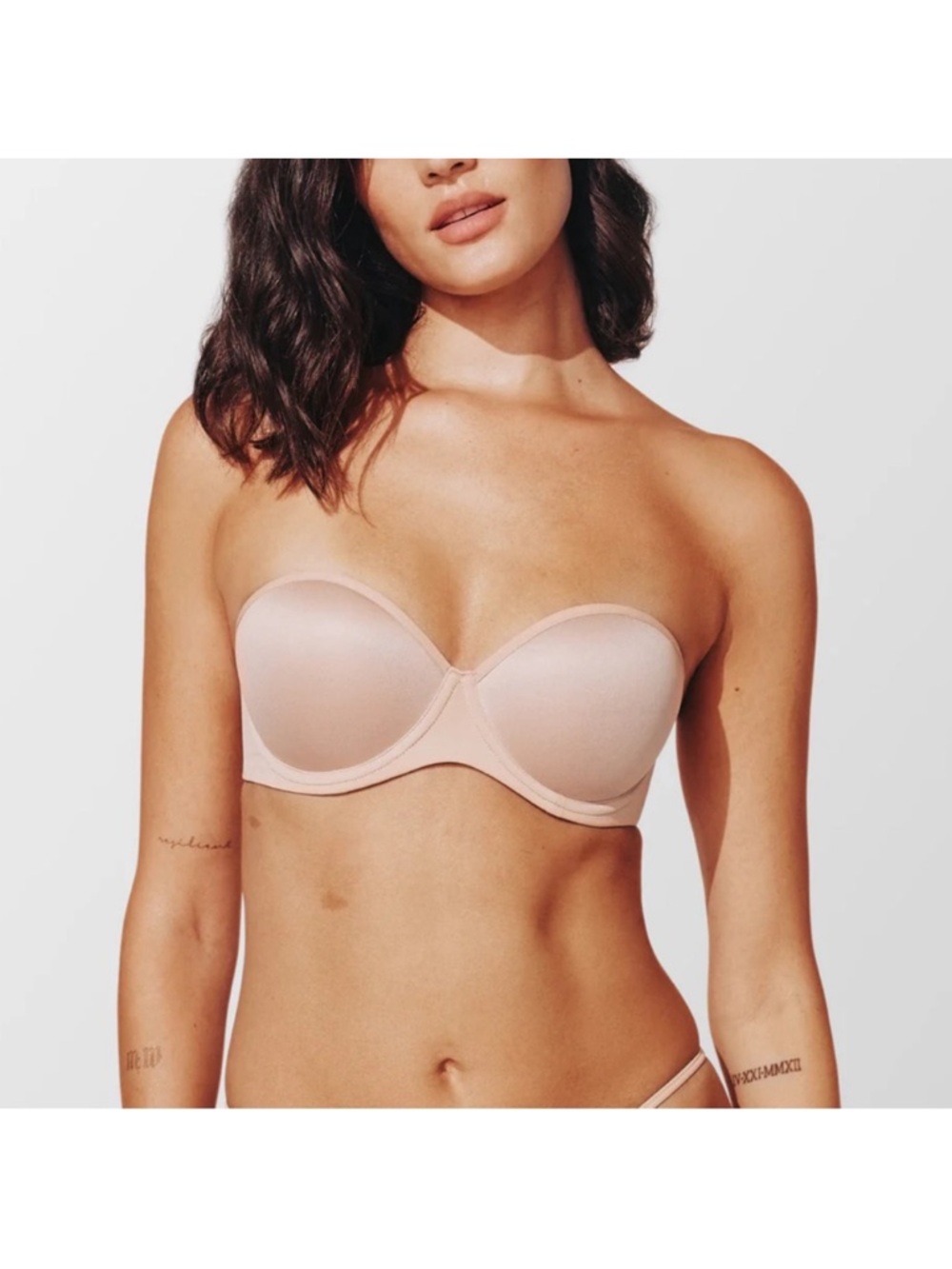 NWT Thirdlove 24/7 Classic Strapless Bra Size 36A 1/2